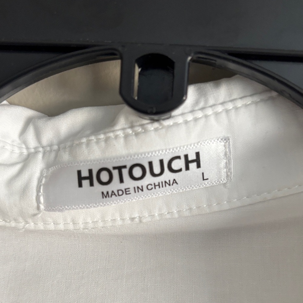 Classic White Button-Down Blouse - Women's - Picture 2 of 6